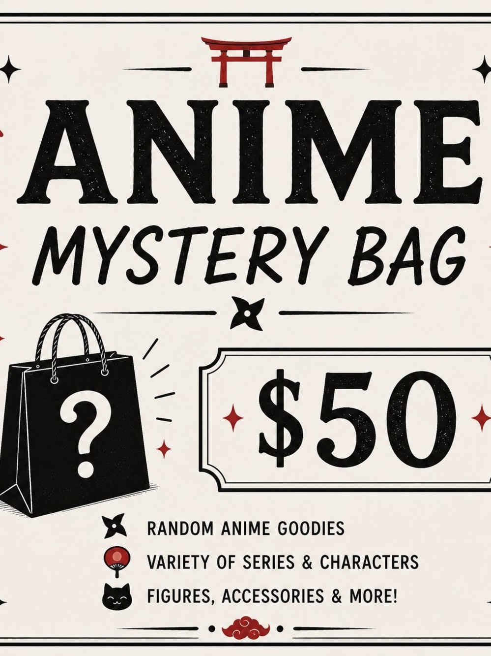 Anime Mystery Bag
